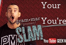 CM Punk's Grammar Slam - Your vs. You're - YouTube