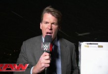 JBL gives a weather report from the roof of WWE Headquarters ...