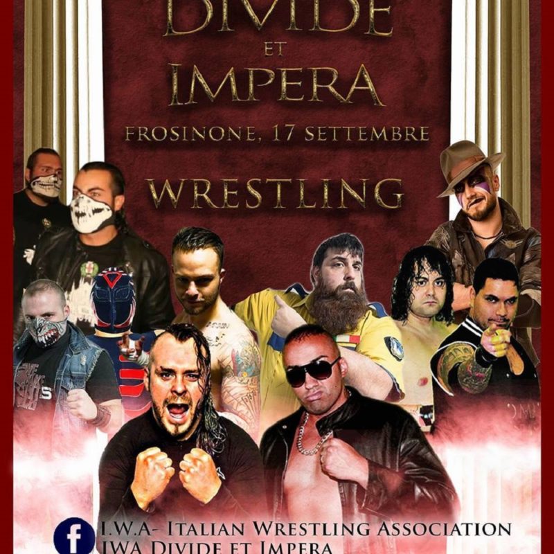 IWA: Primi Match annunciati per “Divide Et Impera” (BT Gunn arriva in Italia)
