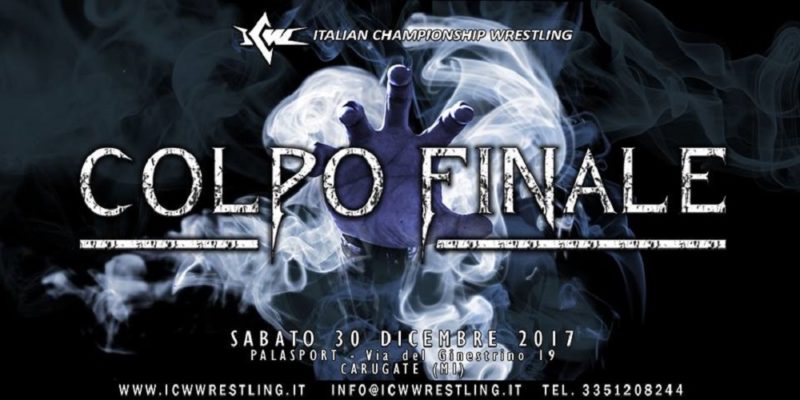 ICW: Info & Card Finale ICW Colpo Finale 2017