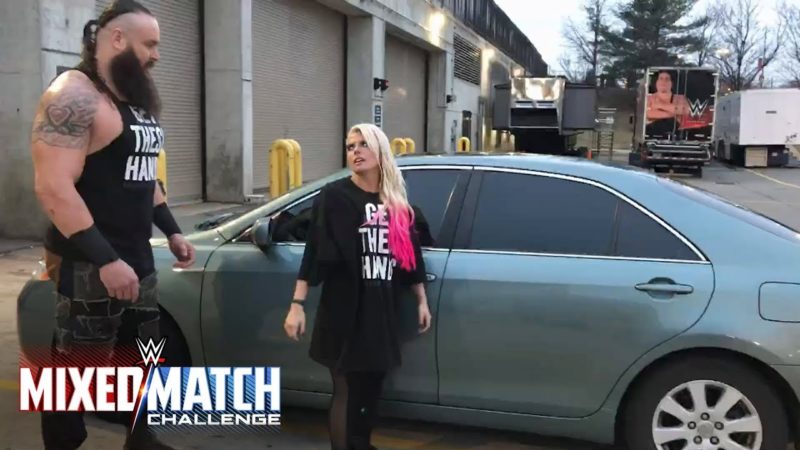 VIDEO: Braun Strowman insegna ad Alexa Bliss come ribaltare le automobili
