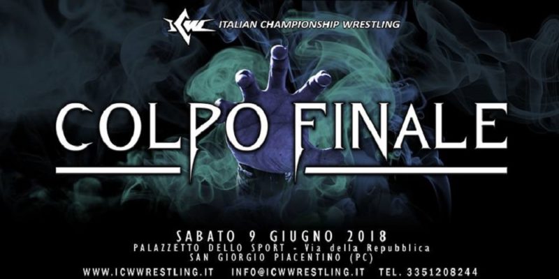 RISULTATI: ICW “Colpo Finale 2018” 09/06/2018