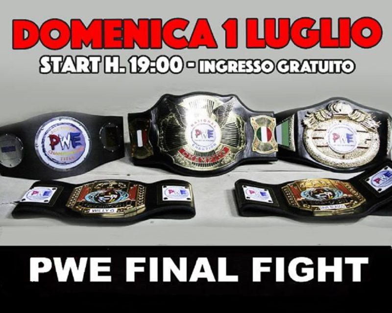 PWE: Annunciato PWE Final Fight
