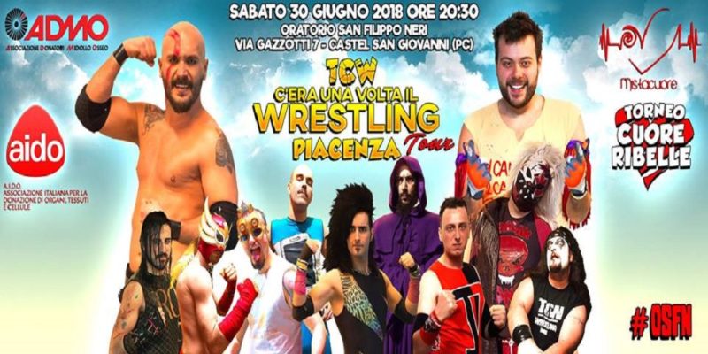 RISULTATI: TCW “C’era una Volta Il Wrestling Tour – Cuore Ribelle 2018” 30/06/2018