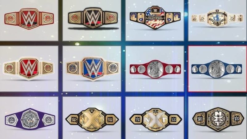 WWE 2K19: Ecco tutti i 51 titoli di campione presenti ufficialmente nel gioco