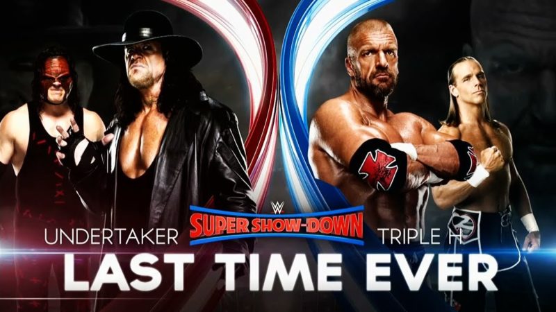 WWE SPOILER: Ecco come si è concluso il match tra Triple H e The Undertaker di Super Show-Down