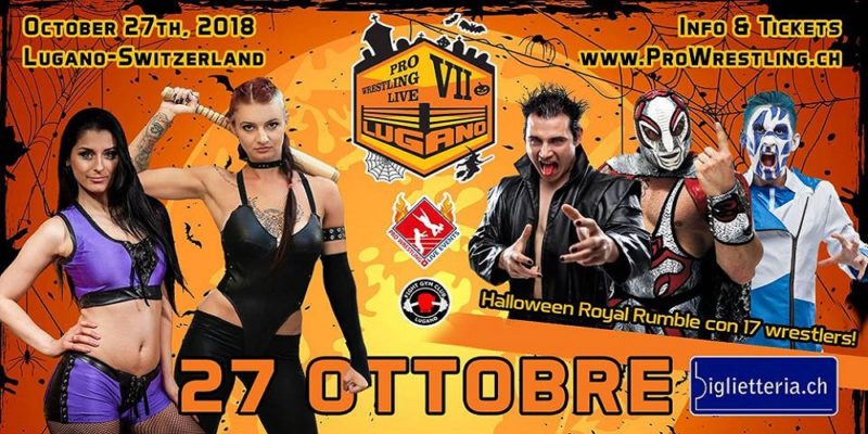 PWLE: Info & Card finale Pro Wrestling Lugano Live VII (con Atleti BWT e ICW)