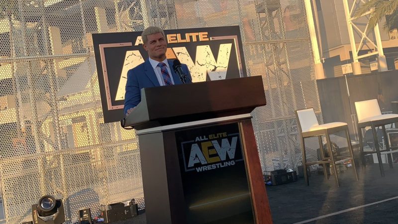 AEW: Cody Rhodes si è offerto di aiutare la SWE, cosa avrà in mente?