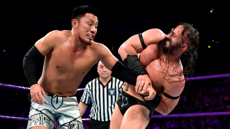 WWE: Akira Tozawa lancia una frecciatina all’ex campione Neville durante 205 Live