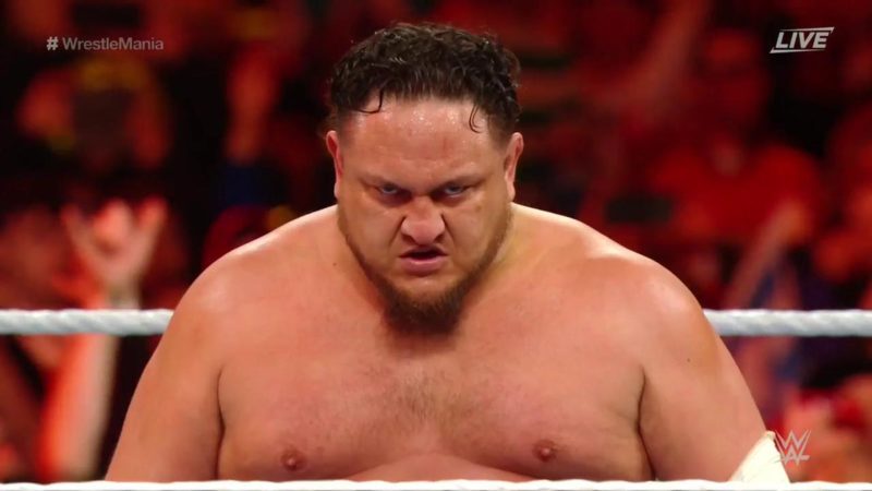 WWE : Samoa Joe raggiunge un traguardo spiacevole