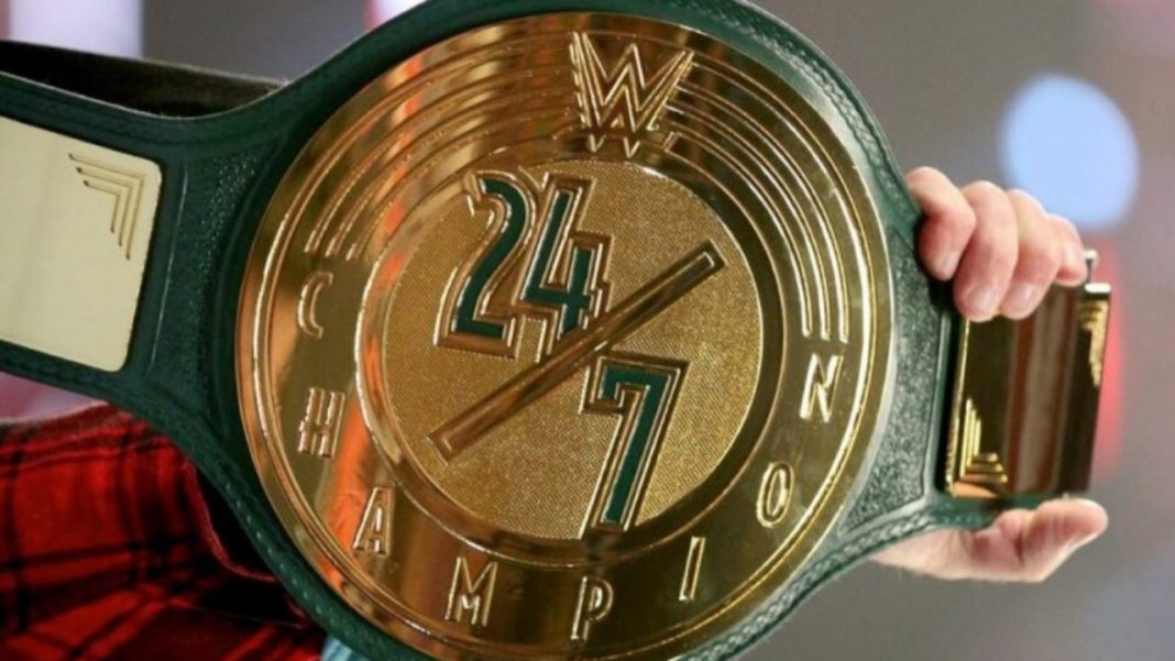 WWE: Il titolo 24/7 è sparito per poche ore nel sito della federazione
