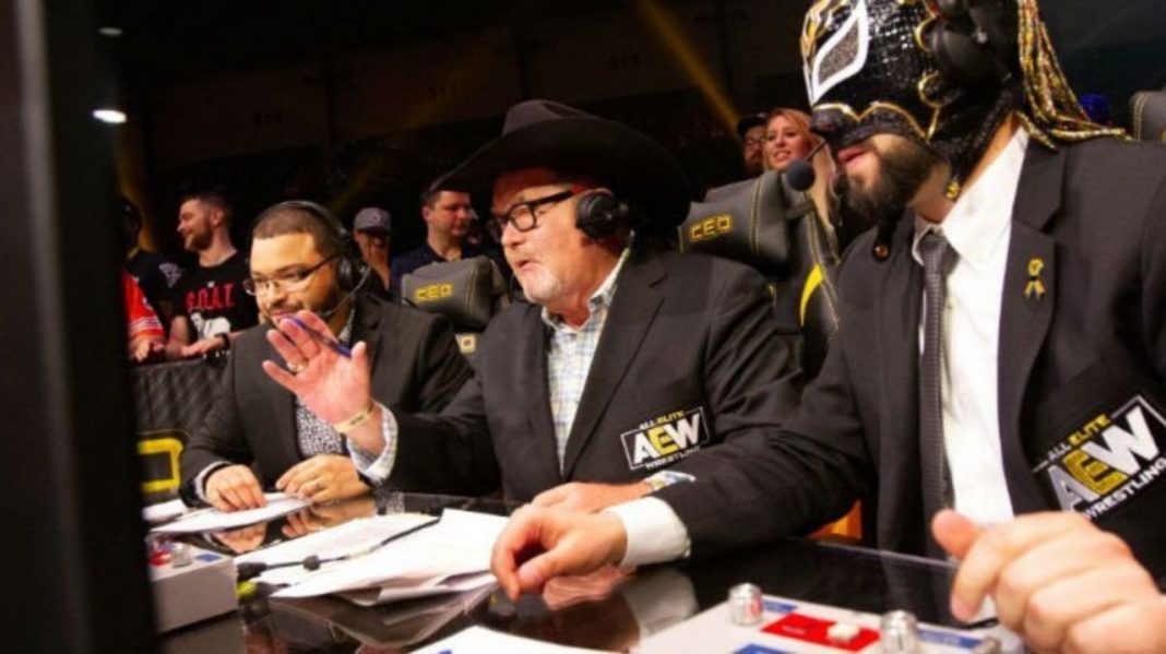 AEW: Che gaffe per Jim Ross, ancora una volta nomina per sbaglio la WWE
