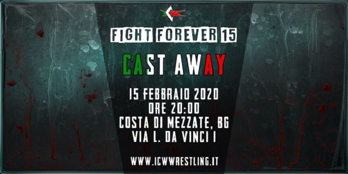 ICW: Info & Card finale ICW Fight Forever #15: Cast Away
