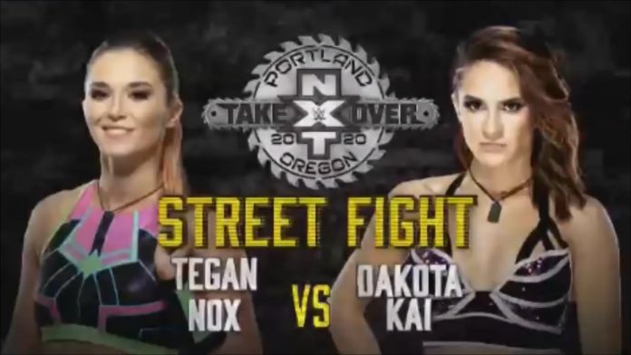 WWE SPOILER: Street Fight fra Tegan Nox e Dakota Kai, chi ha avuto la meglio?