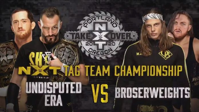 WWE SPOILER: Broserweights all’assalto dei titoli tag team di NXT, ecco com’è andata
