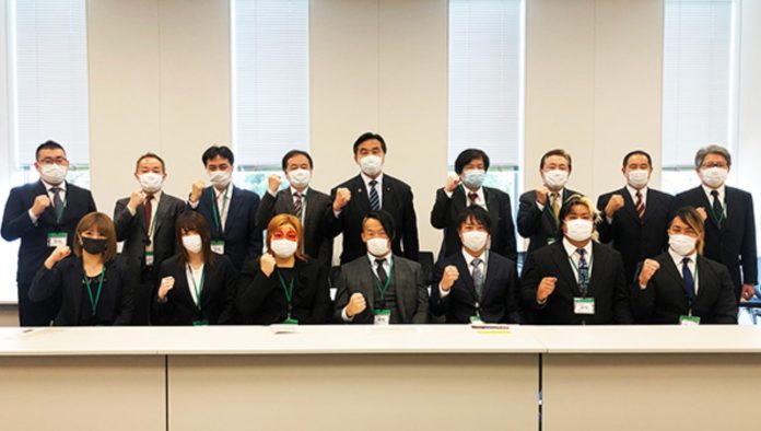 La NJPW e altre 7 big incontrano il governo giapponese