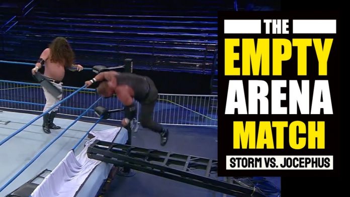 VIDEO: NWA Empty Arena Match Jocephus Vs Tim Storm in IMPACT Arena