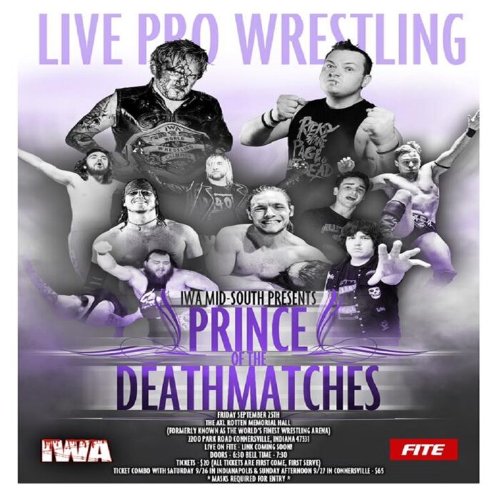 RISULTATI: IWA Mid-South “Prince Of The Death Matches 2020” 25.09.2020