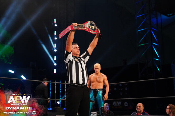AEW: Il titolo TNT in palio in un Lumberjack match, Cody sarà ancora il campione? – Spoiler