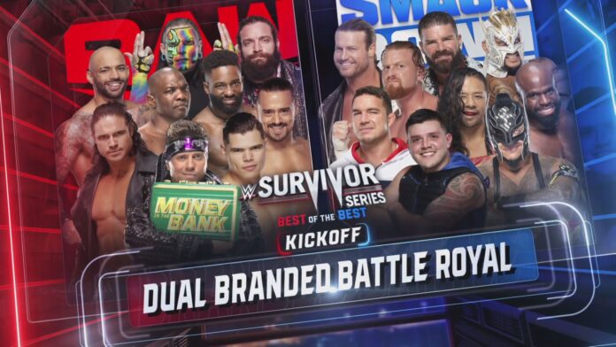 WWE: Dual Brand Battle Royal nel Kickoff, ecco chi ha vinto