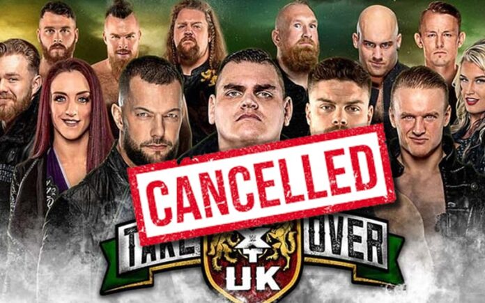 WWE: Cancellato il Takeover di NXT UK a Dublino