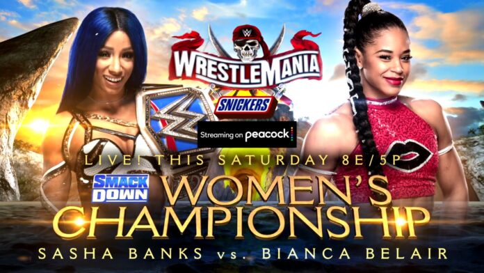 WWE: Bianca Belair vs Sasha Banks di WM 37 vince l’ESPY Award