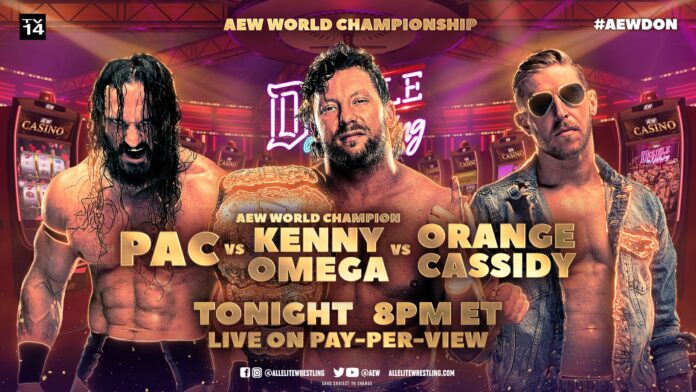 Triple Threat Match per il titolo AEW, chi avrà trionfato? – Spoiler
