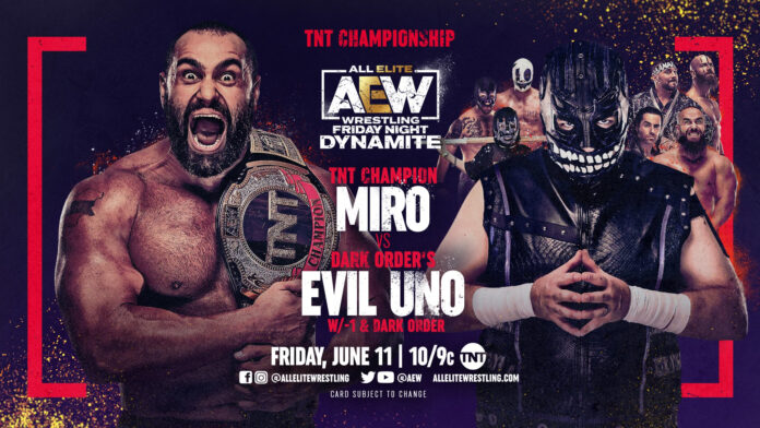 AEW: Evil Uno va a caccia del TNT Title in onore di Brodie Lee a Dynamite – Spoiler