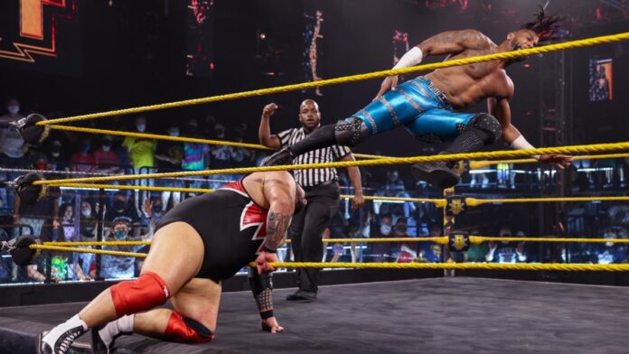 WWE: Match titolato nel ME, Bronson Reed è riuscito a difendersi da Isaiah Scott e l’Hit Row? – Spoiler