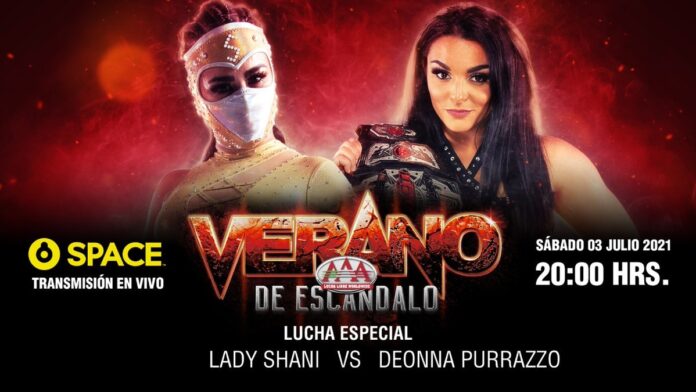 AAA Vs IMPACT: Come si è concluso il Match fra Lady Shani e Deonna Purrazzo?