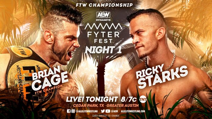 AEW: Finalmente in palio l’FTW Title tra Cage e Starks, chi è uscito campione dal match? – Spoiler