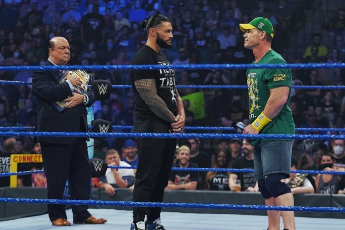 WWE: John Cena e Roman Reigns non hanno provato il promo di Smackdown