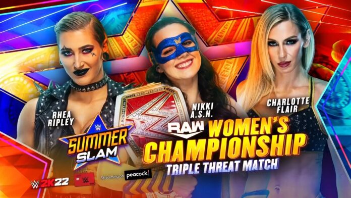 WWE: Ruba la scena a SummerSlam il match tra Nikki ASH, Charlotte e Rea – Spoiler