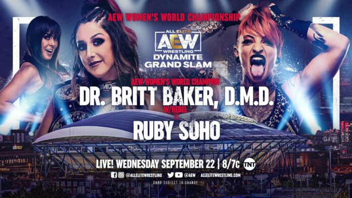 AEW: Ruby Soho e Britt Baker si prendono il Main Event di “Grand Slam” e non deludono – Spoiler