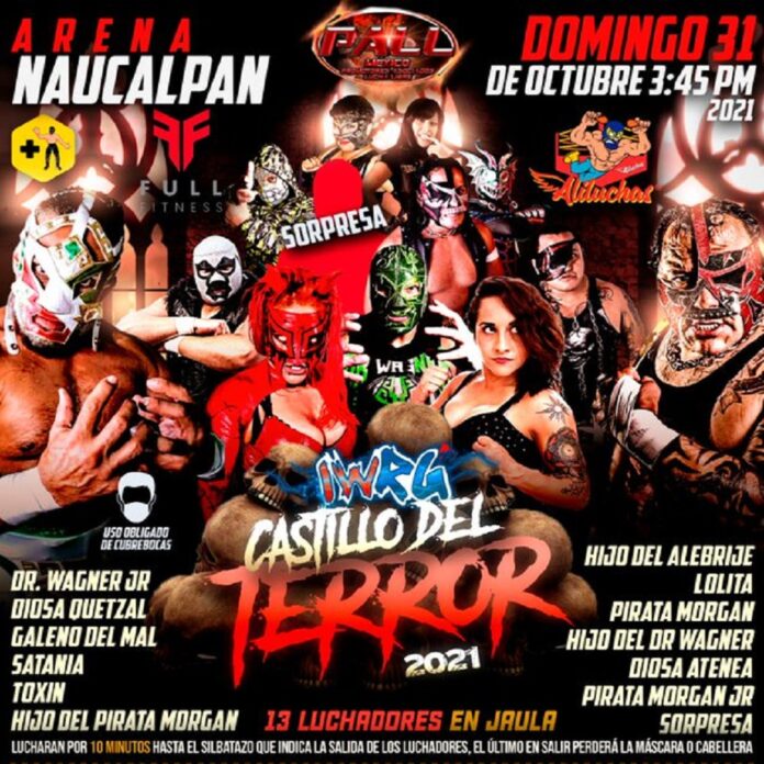 RISULTATI: IWRG “Castillo Del Terror 2021” 31.10.2021 (Luchador perde Mascara)