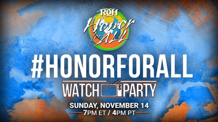 RISULTATI: ROH “Honor For All 2021” 14.11.2021 (Difesi Titoli GCW)