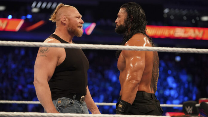 WWE: Aggiornamento sul match tra Brock Lesnar e Roman Reigns