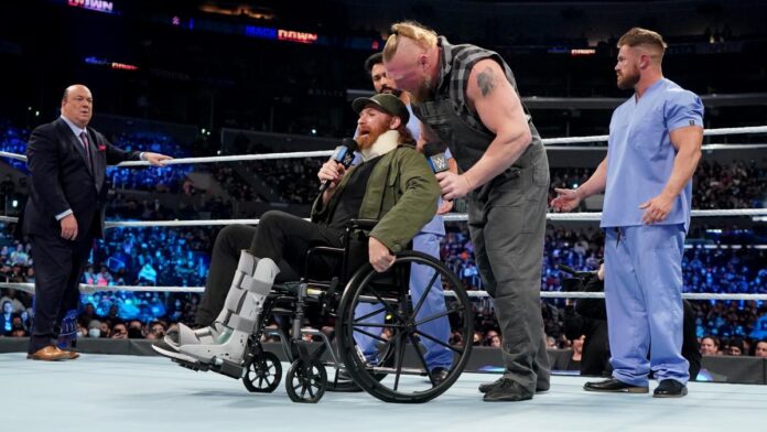 WWE: Nessuna cospirazione, Sami Zayn è realmente infortunato