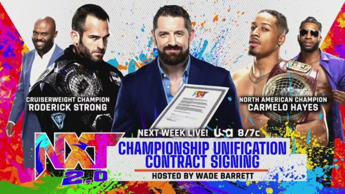 WWE: A New Year’s Evil verranno unificati il Cruiserweight Title e il North American Title