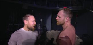 AEW: Via la ruggine, Jon Moxley vince al ritorno sul ring. Bryan Danielson osserva e si congratula