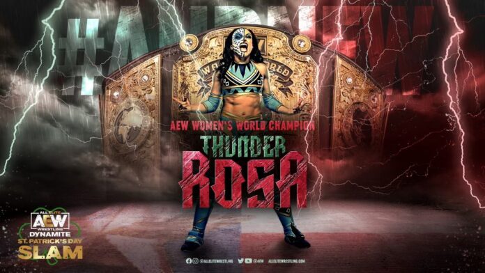 AEW: Buona la seconda! Thunder Rosa trionfa dentro la gabbia ed è la nuova campionessa