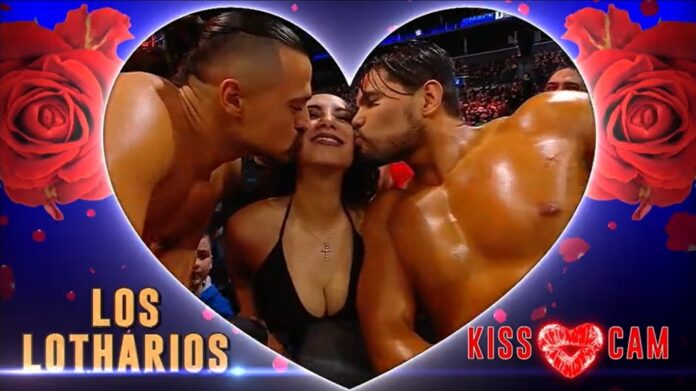 WWE: Martedì in AEW, venerdì a SmackDown, ecco chi è la wrestler baciata dai Lotharios