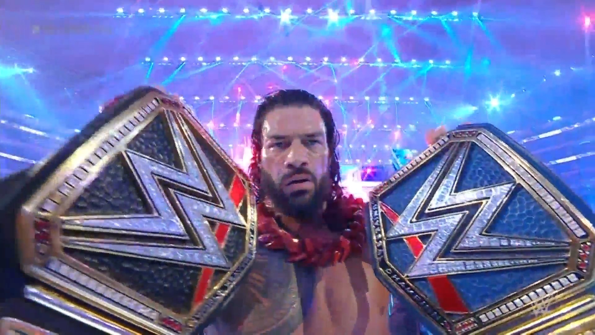 WWE: Roman Reigns es el nuevo campeón indiscutible, derriba a Brock Lesnar en WrestleMania 38