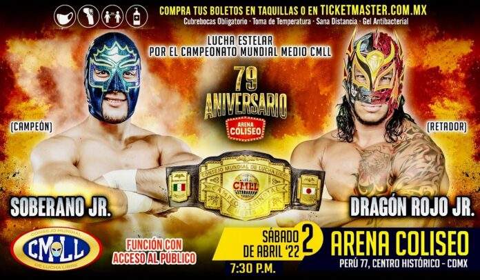 RISULTATI: CMLL 79° Aniversario Arena Coliseo 03.04.2022