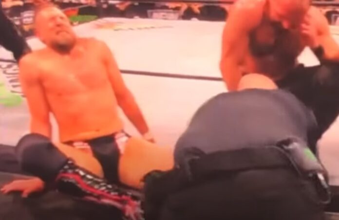 VIDEO: Paura per Bryan Danielson a Rampage, la sua gamba incastrata per oltre 10 minuti