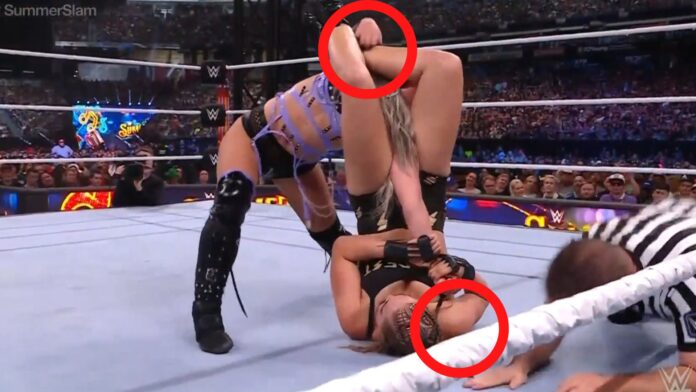WWE: Liv Morgan batte Ronda Rousey, vittoria macchiata da un clamoroso errore arbitrale