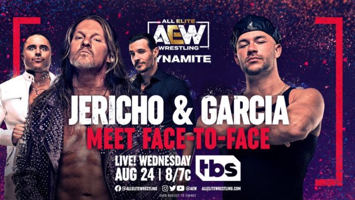 AEW: Jericho pretende spiegazioni da Daniel Garcia, confronto tra i due questa notte a Dynamite