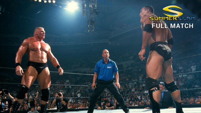 VIDEO: The Rock ricorda il match di SummerSlam contro Brock Lesnar a 20 anni di distanza