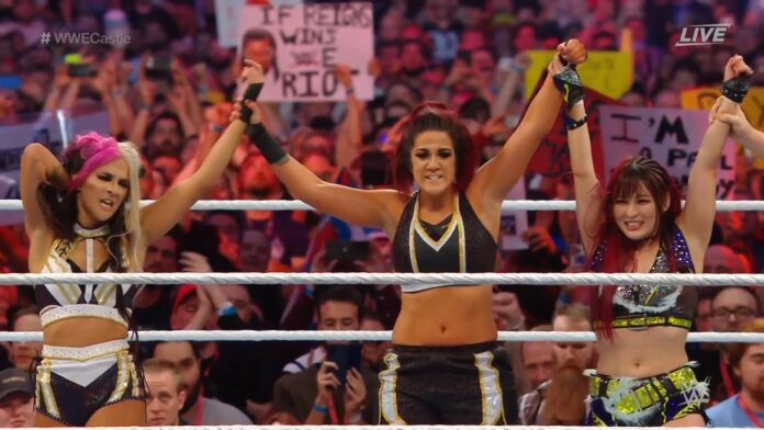 WWE: Bayley fa impazzire Cardiff, schiena Bianca Belair e si candida come nuova sfidante