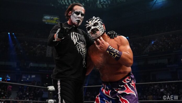 AEW: Sting lotterà in Giappone a fianco di The Great Muta nel suo match di ritiro